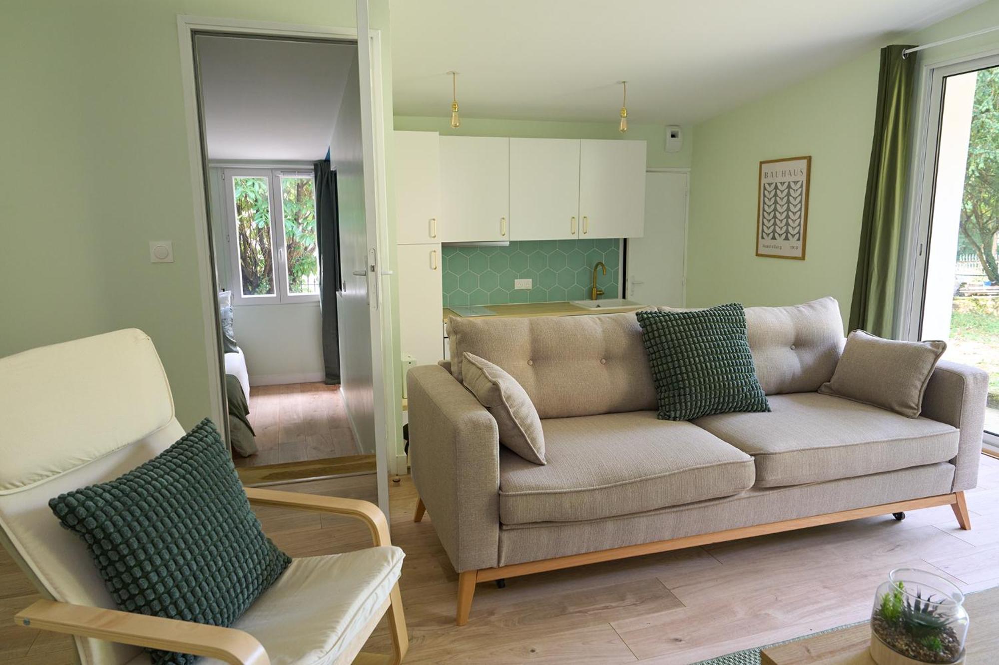 Green Escape - Cozy & Chill Brunoy Exteriör bild