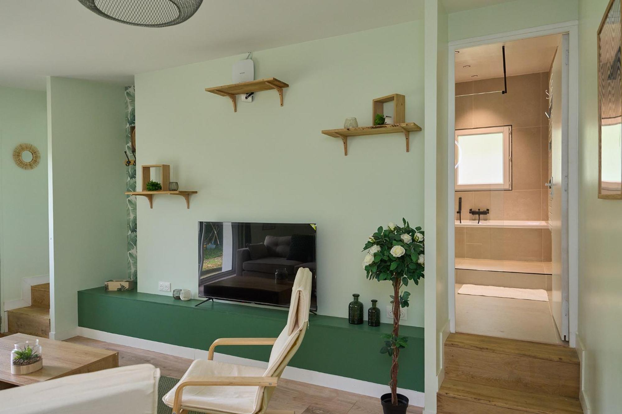 Green Escape - Cozy & Chill Brunoy Exteriör bild